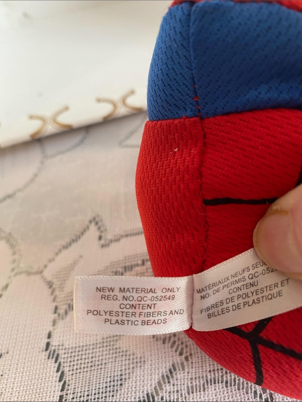 Spider-Man Plush Toy with Glitter Eyes - Kids Stuffed Animal - Picture 7 of 7